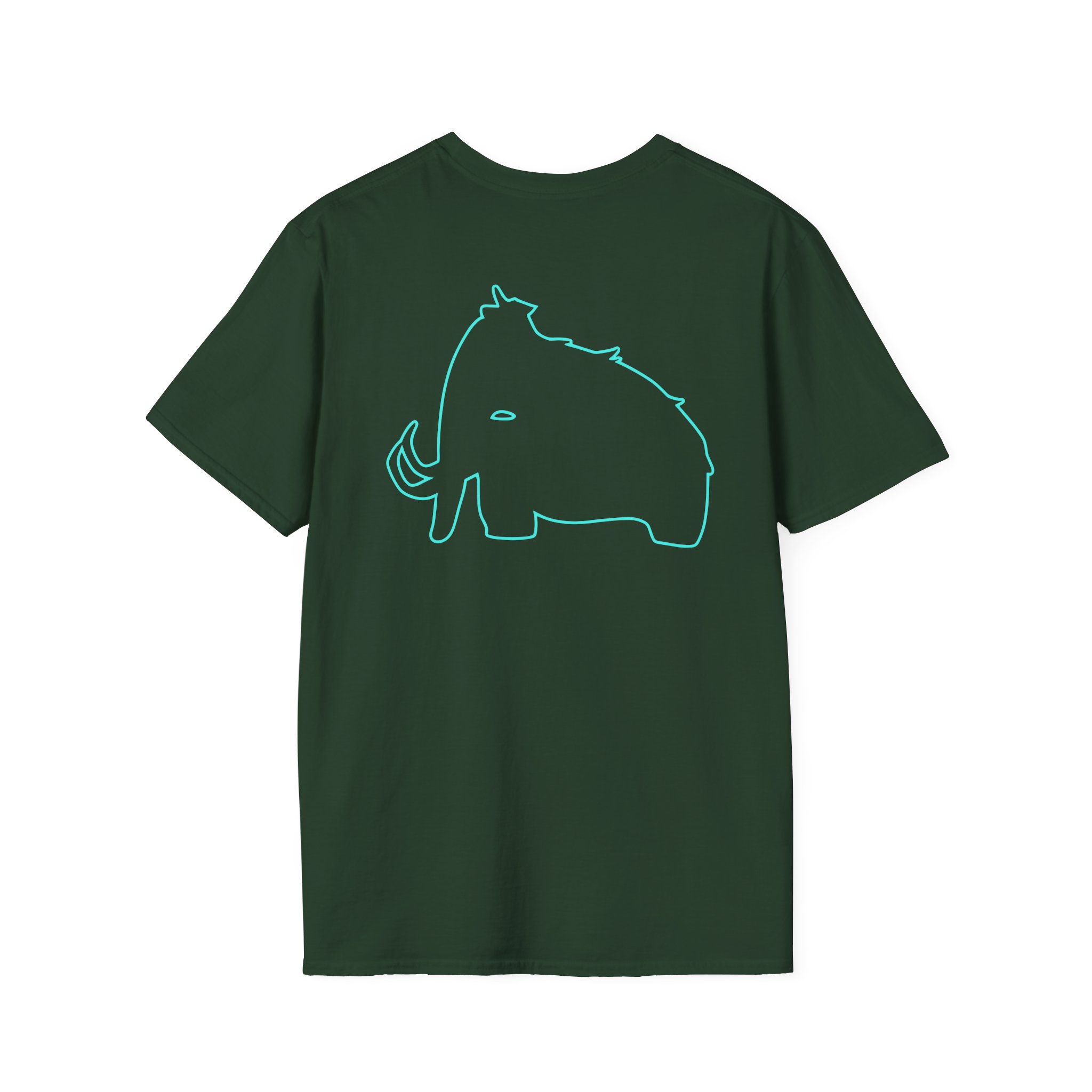 Wooli Teal Unisex Softstyle T-Shirt