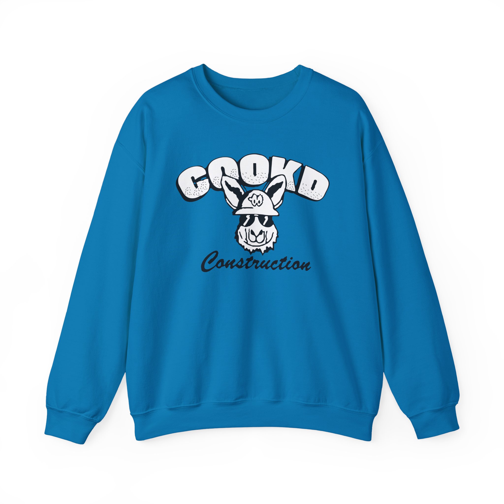 Lazarbeam Cookd Construction Unisex Heavy Blendâ„¢ Crewneck Sweatshirt
