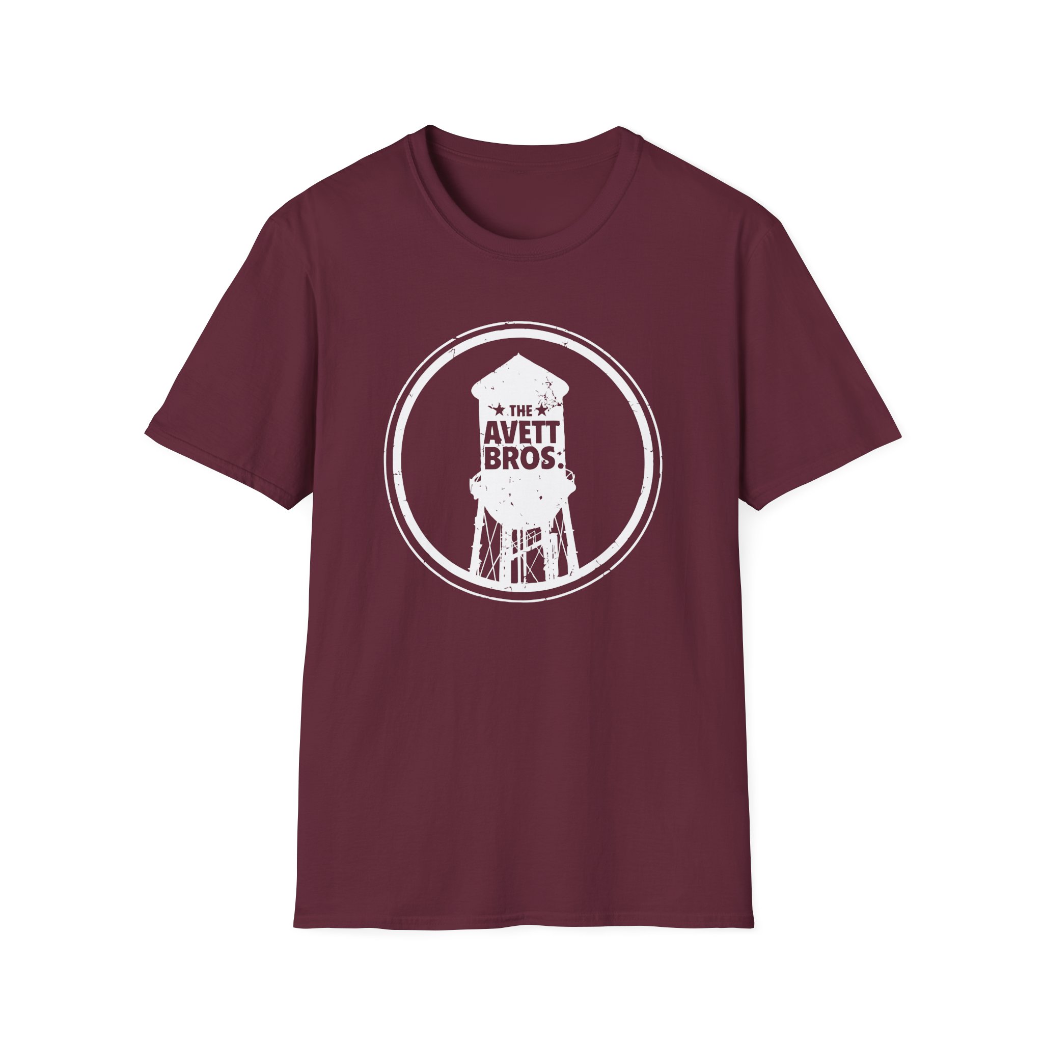 Avett Brothers Water Tower Unisex Softstyle T-Shirt