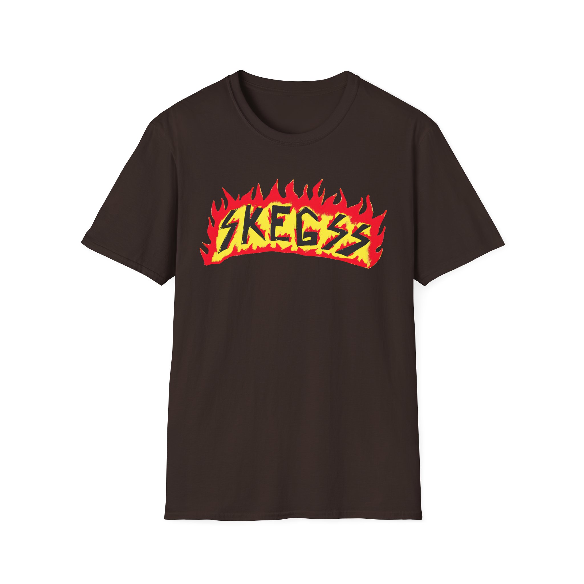 Skegss Flame Logo Unisex Softstyle T-Shirt