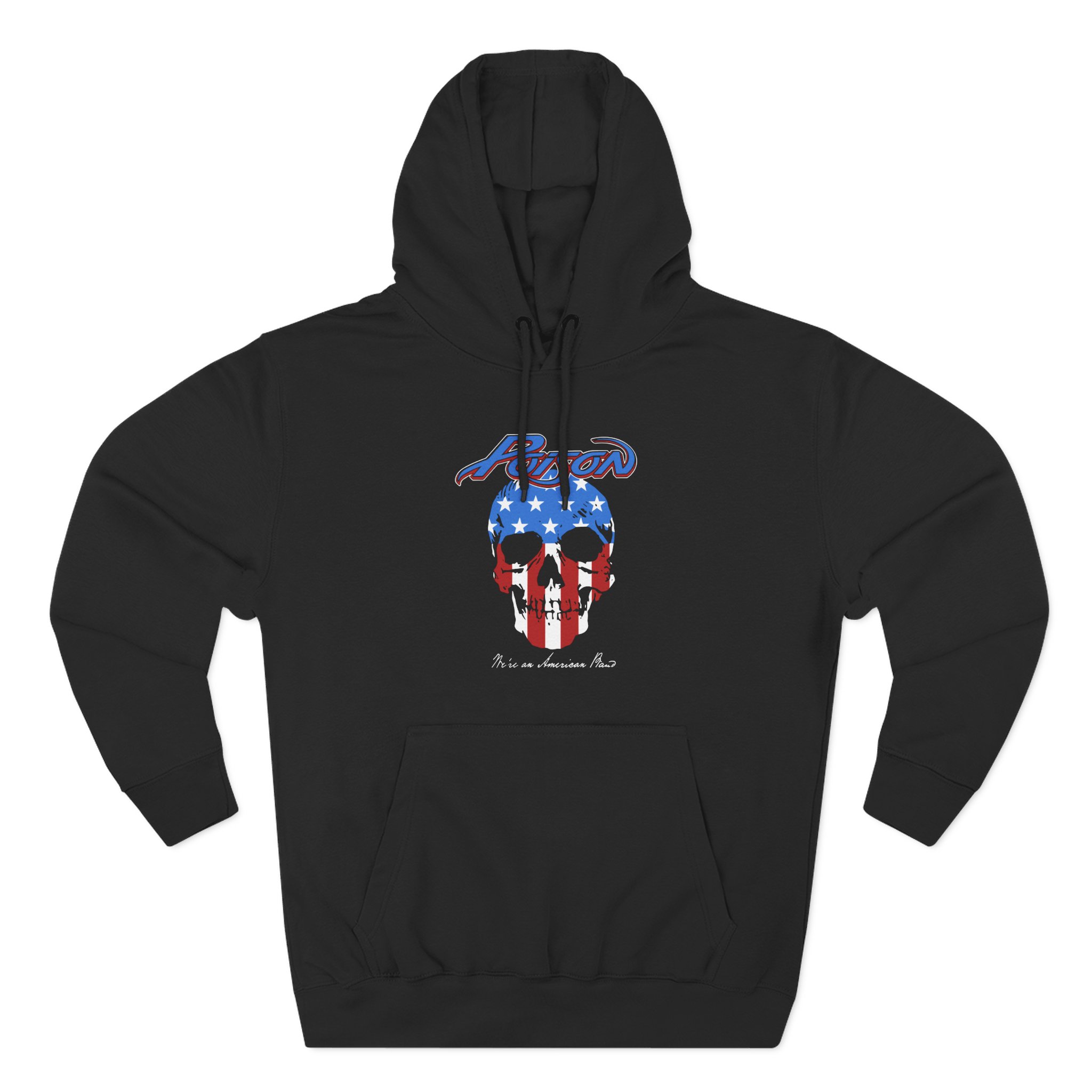 Poison American Band Three-Panel Fleece Hoodie