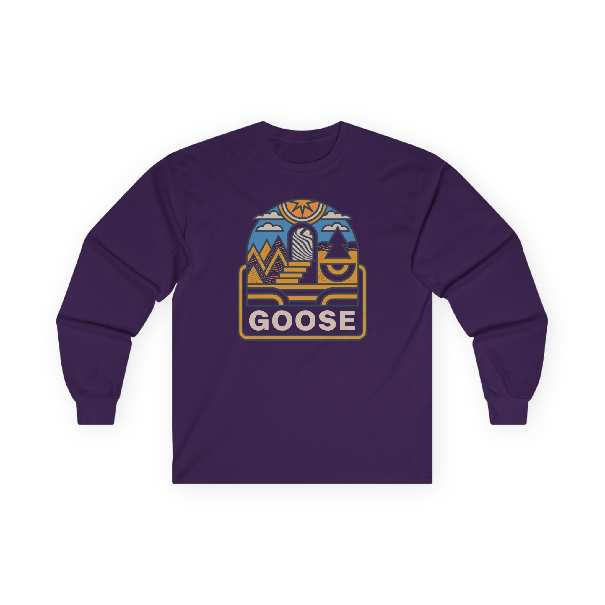 Goose Trippy Staircase Unisex Ultra Cotton Long Sleeve Tee