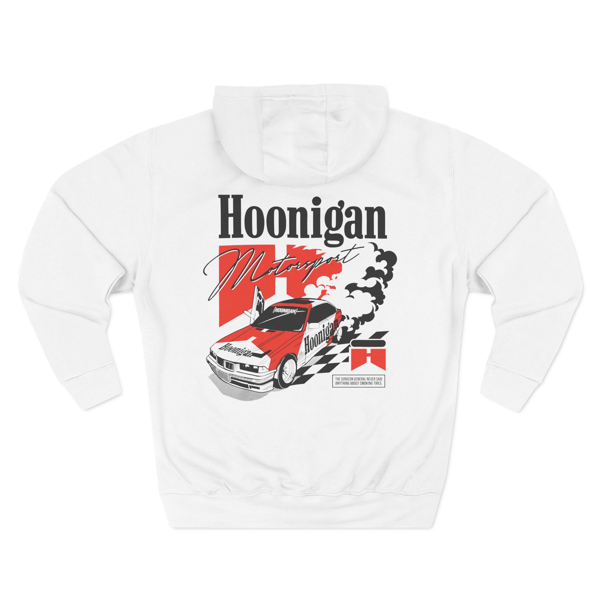 Ken Block Hoonigan Burnout Team Three-Panel Fleece Hoodie