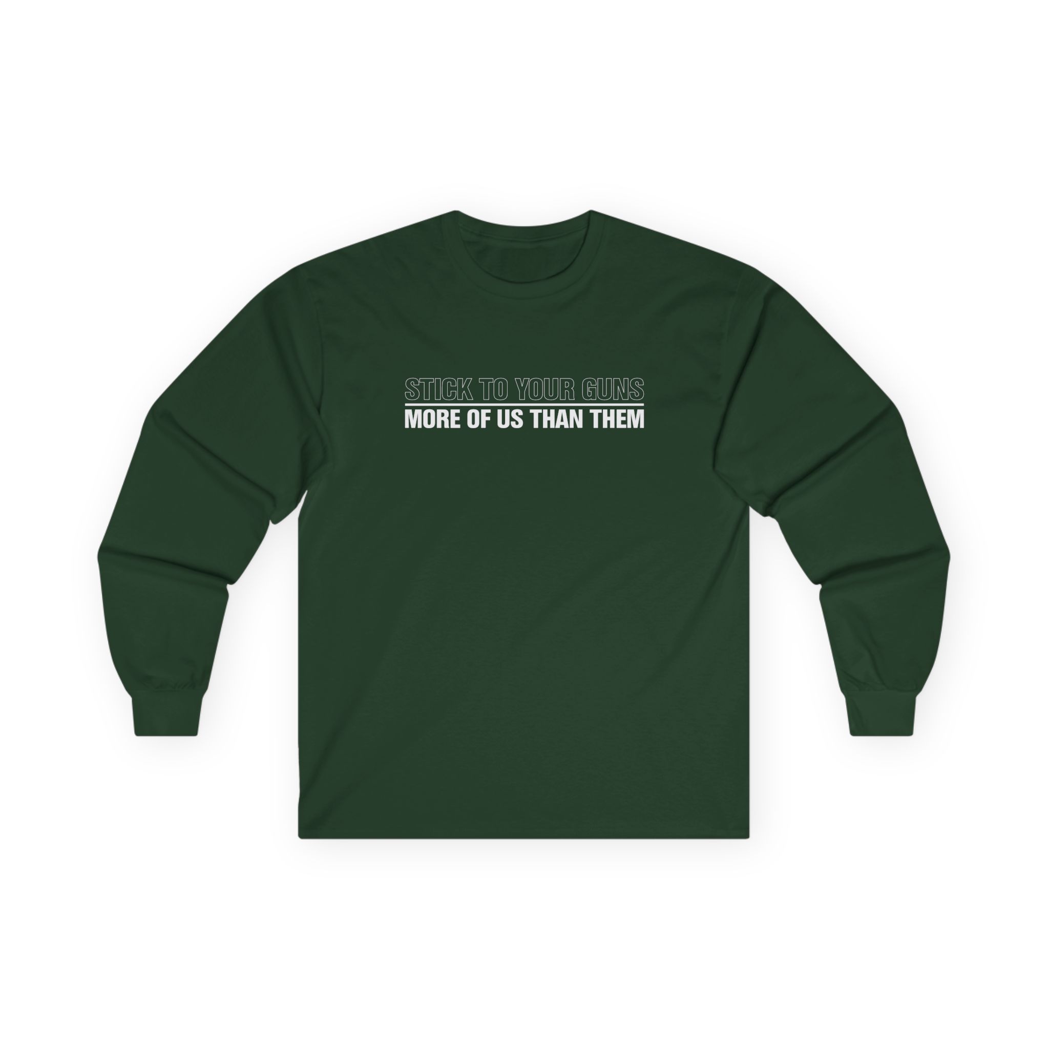 Stick to Your Guns Bear Unisex Ultra Cotton Long Sleeve Tee