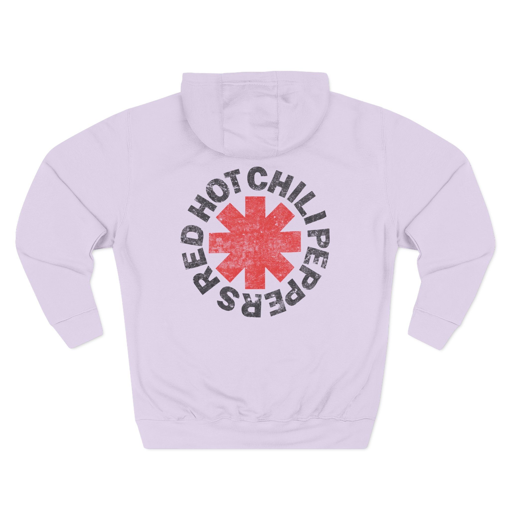 Red Hot Chili Peppers Logo Three-Panel Fleece Hoodie