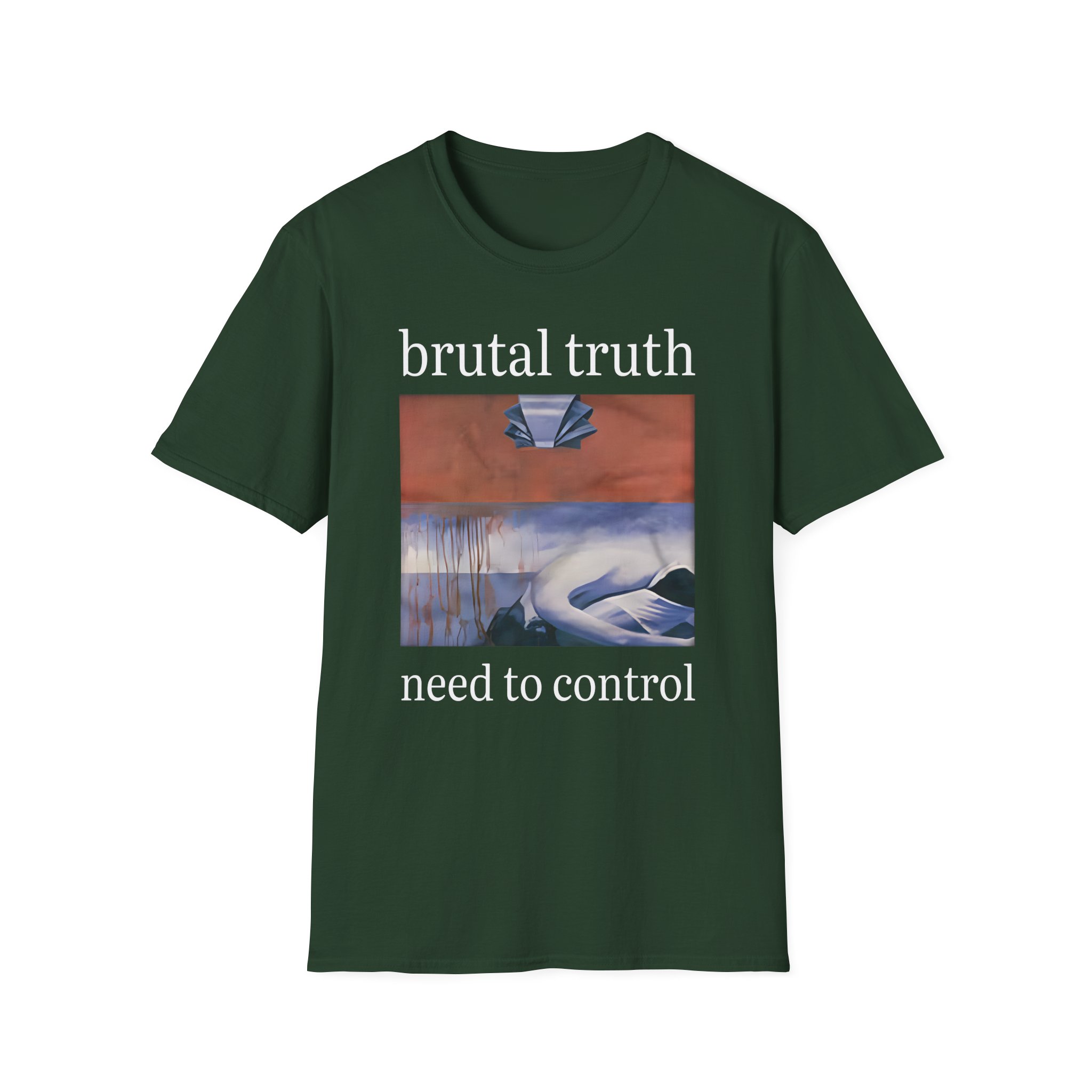 Brutal Truth Kill Pig Unisex Softstyle T-Shirt