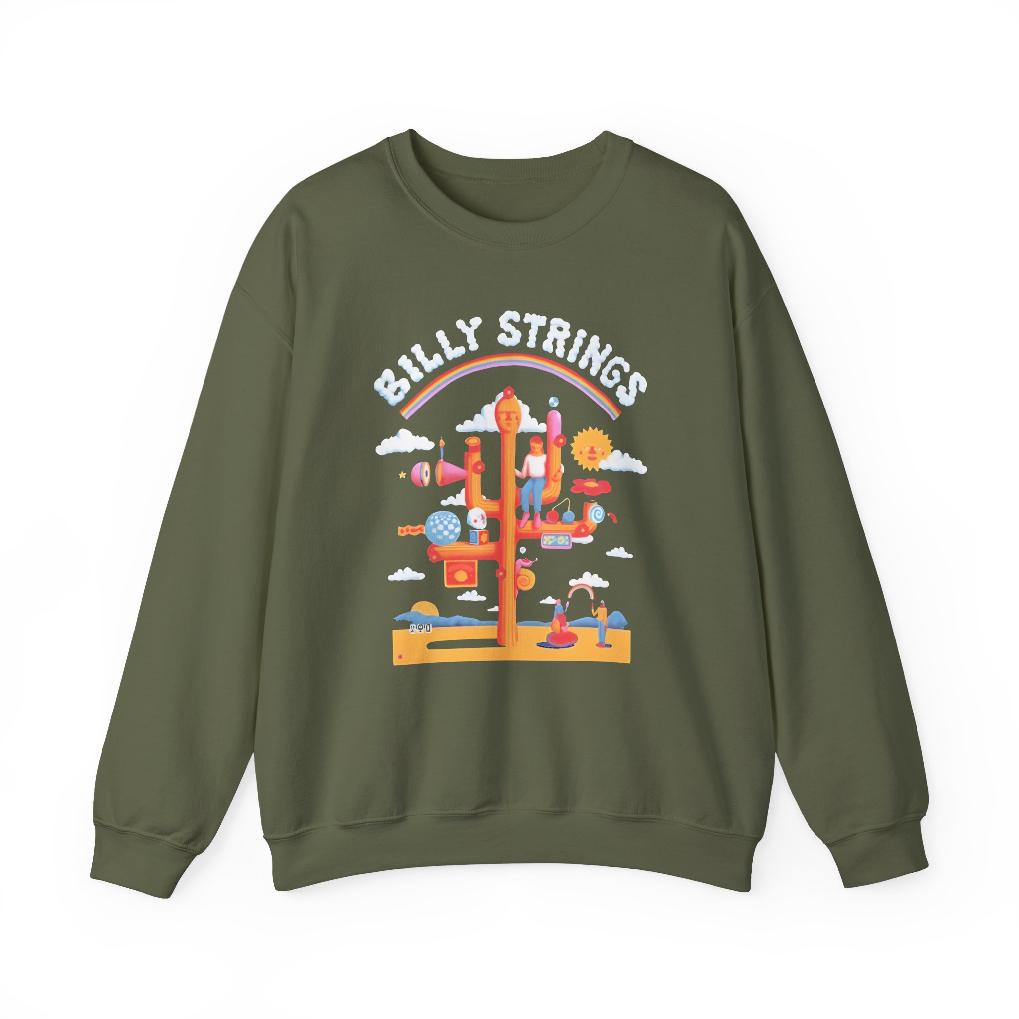 Billy Strings the Gathering Unisex Heavy Blendâ„¢ Crewneck Sweatshirt