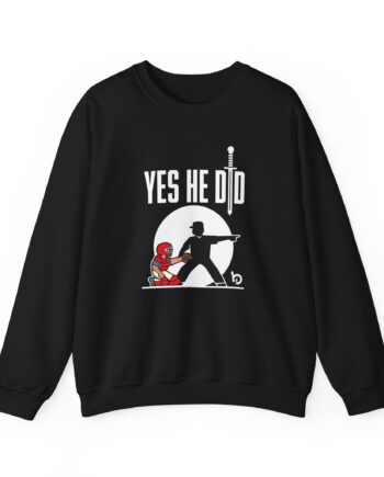 Trevor Bauer Yes He Did Unisex Heavy Blend™ Crewneck Sweatshirt