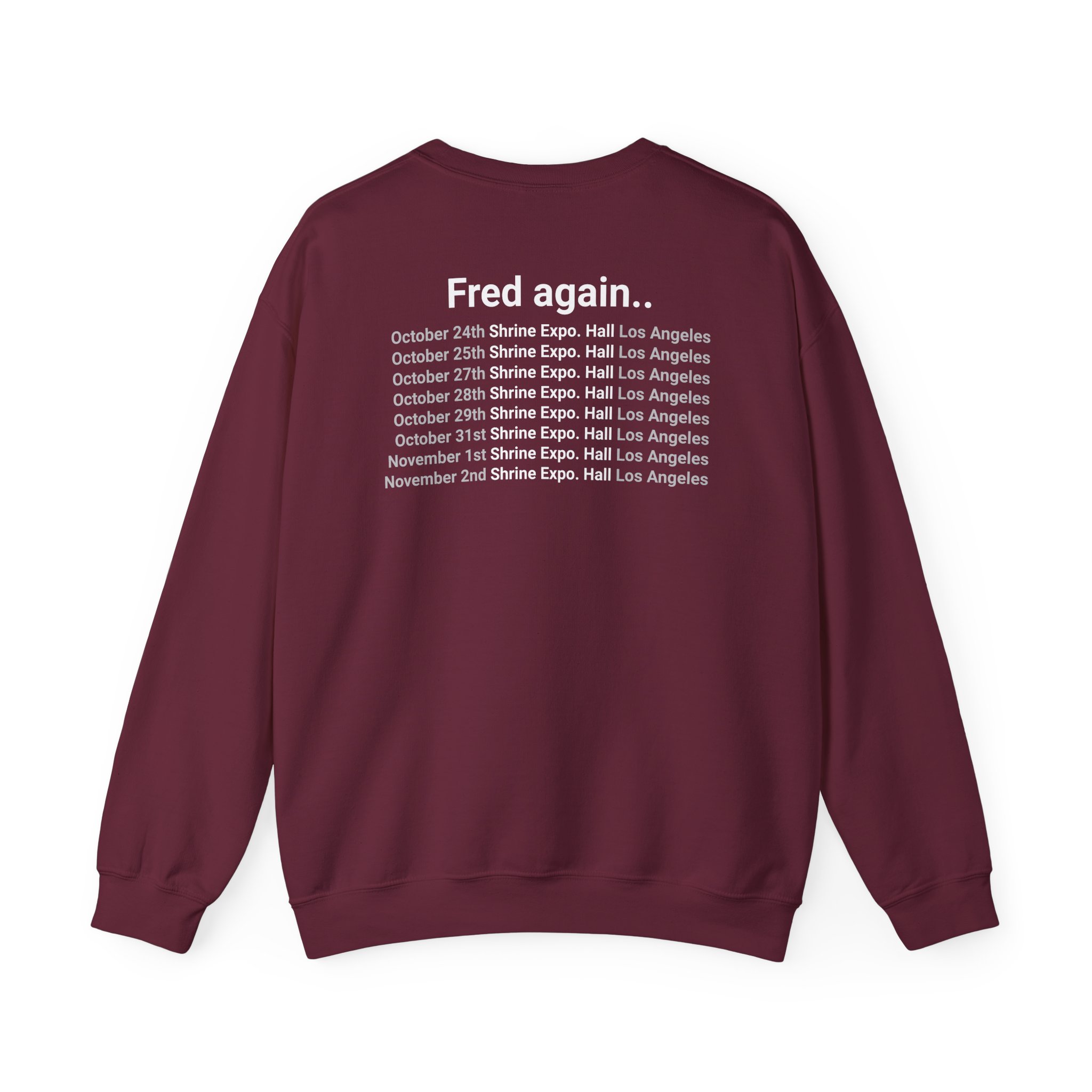 Fred Again Shrine Again Unisex Heavy Blendâ„¢ Crewneck Sweatshirt