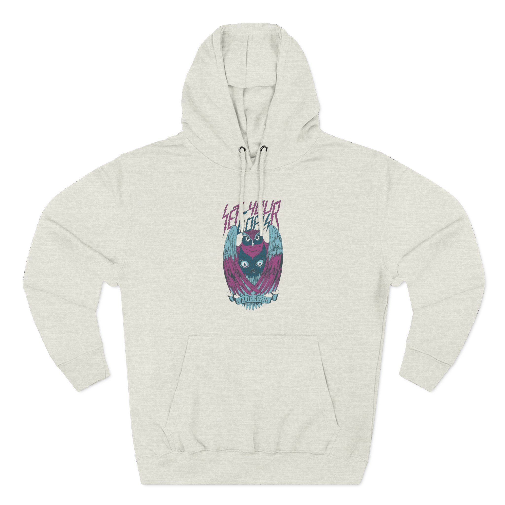 Set Your Goals Three-Panel Fleece Hoodie