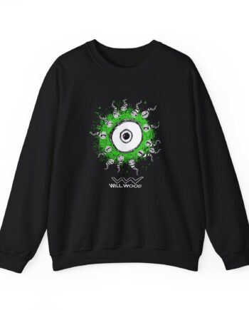 Will Wood Eye Unisex Heavy Blend™ Crewneck Sweatshirt