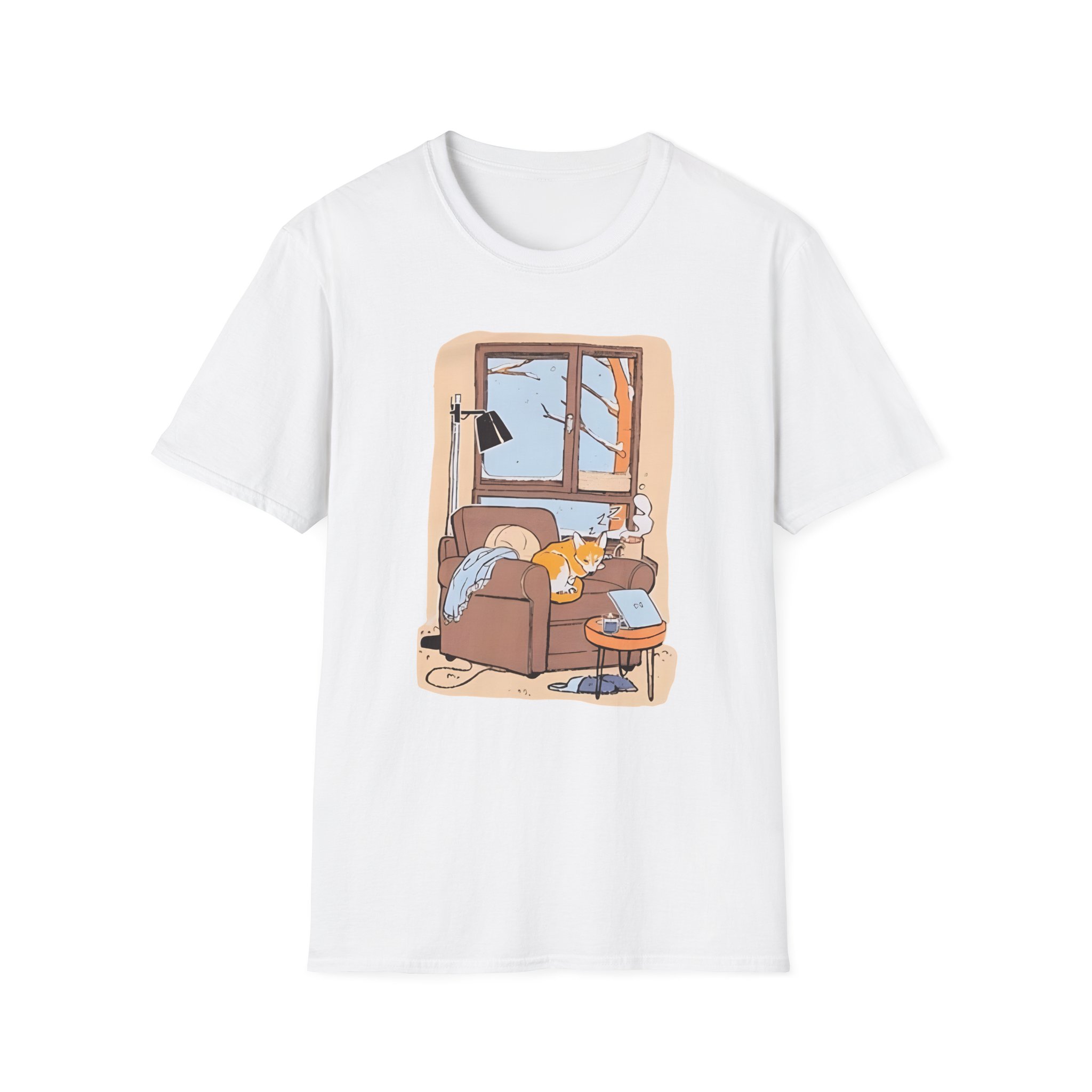 Dan and Phil Cozy Browsing Unisex Softstyle T-Shirt