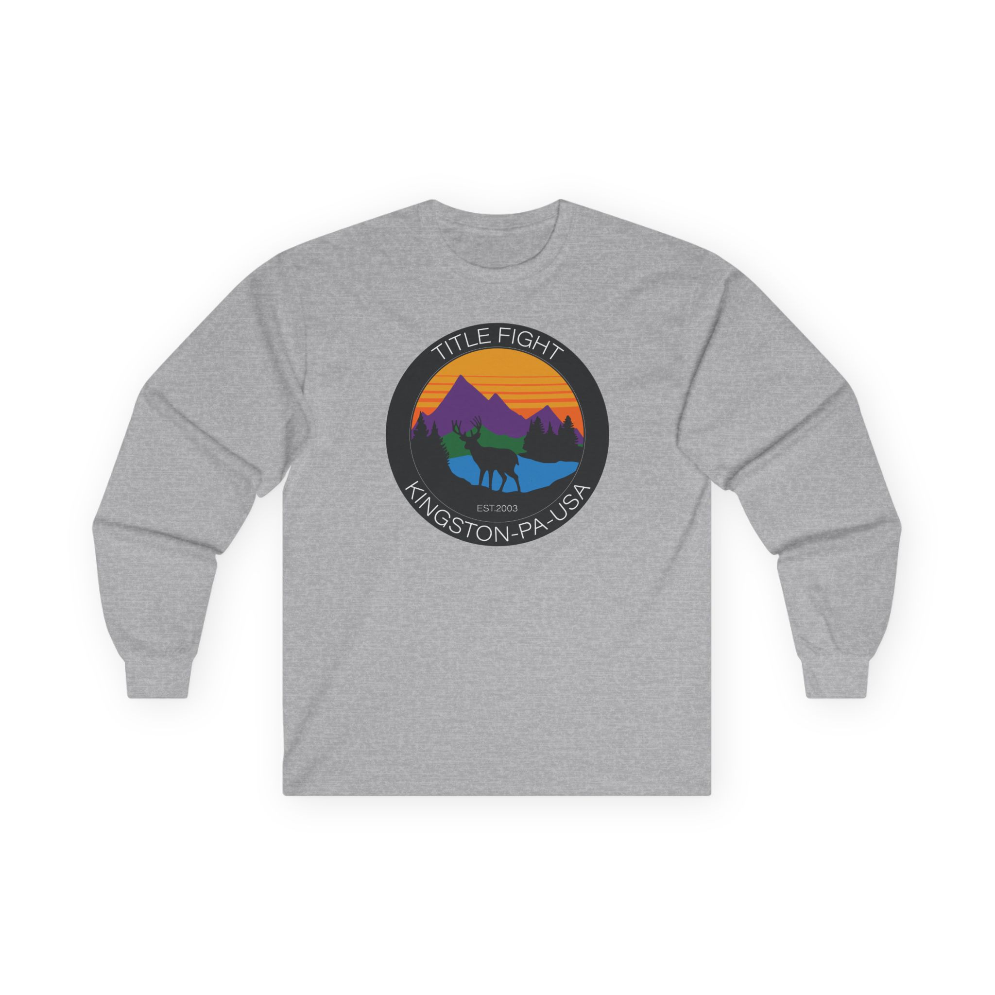 Title Fight "Deer" Unisex Ultra Cotton Long Sleeve Tee