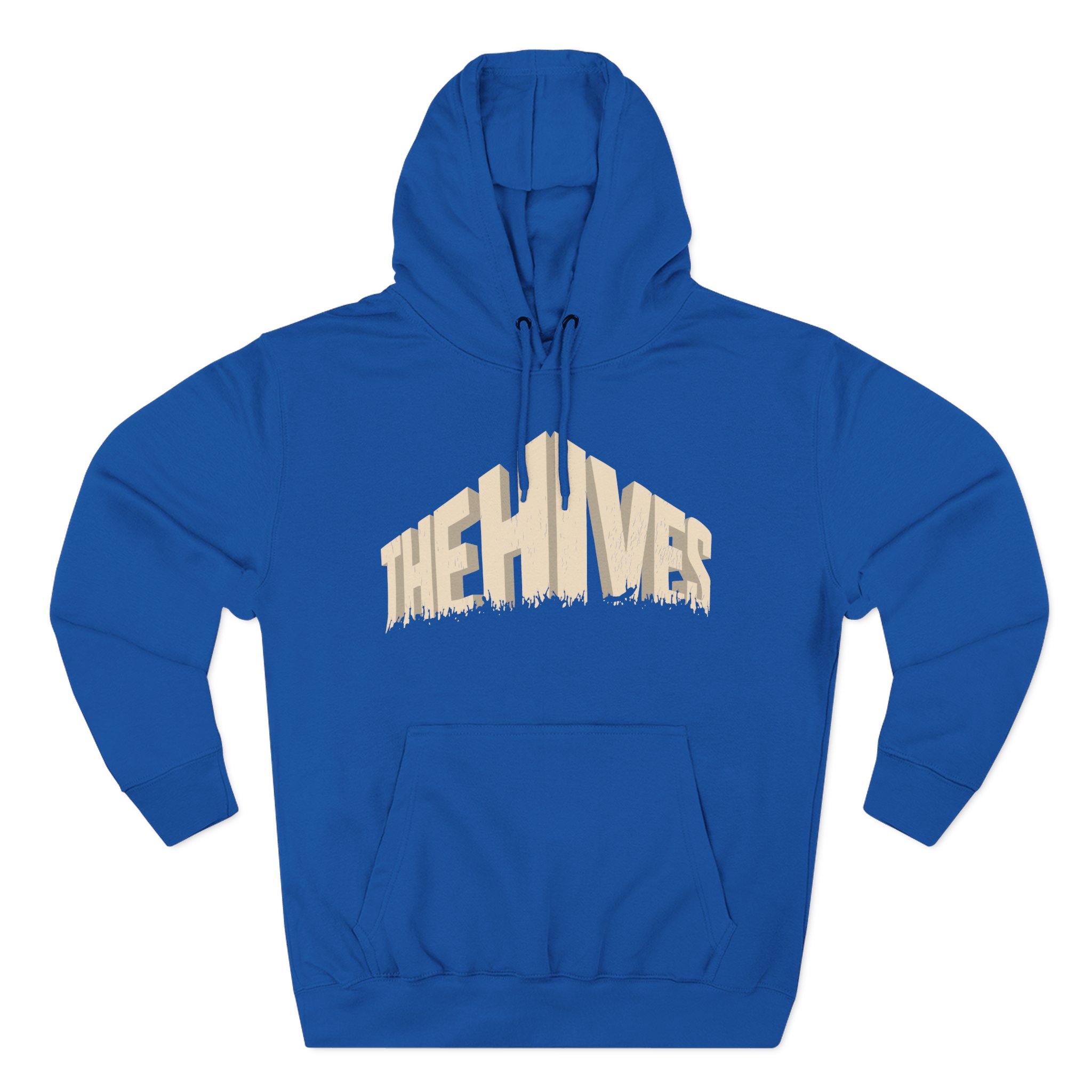 The Hives 3d Hives Logo Three-Panel Fleece Hoodie