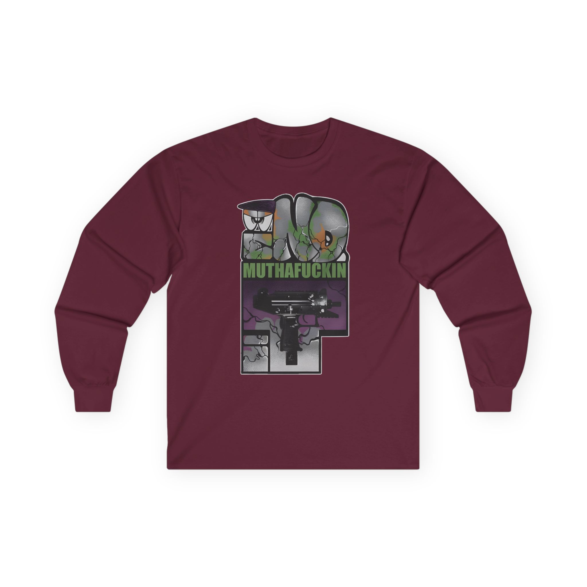 End It Muthafuckin Unisex Ultra Cotton Long Sleeve Tee