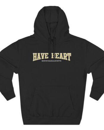 Have Heart Boston Edge Three-Panel Fleece Hoodie
