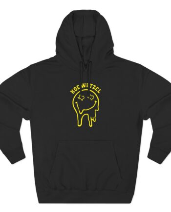 Koe Wetzel Drippy Smiley Three-Panel Fleece Hoodie
