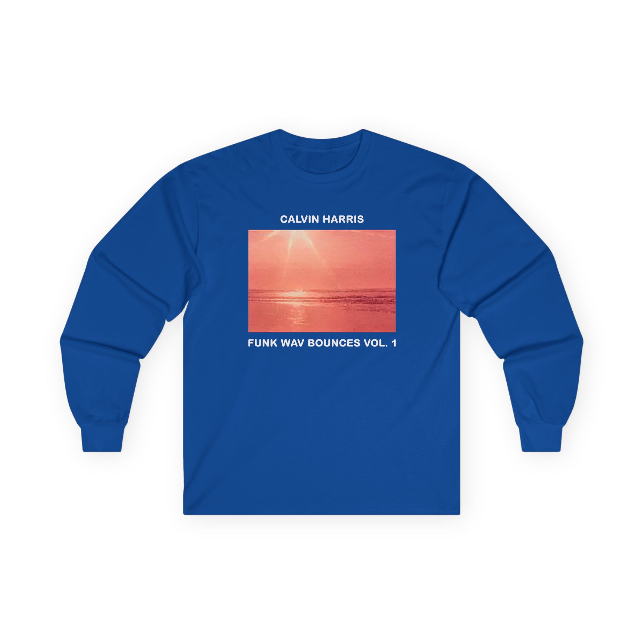 Calvin Harris' Funk Wav Bounces Vol 1 Unisex Ultra Cotton Long Sleeve Tee