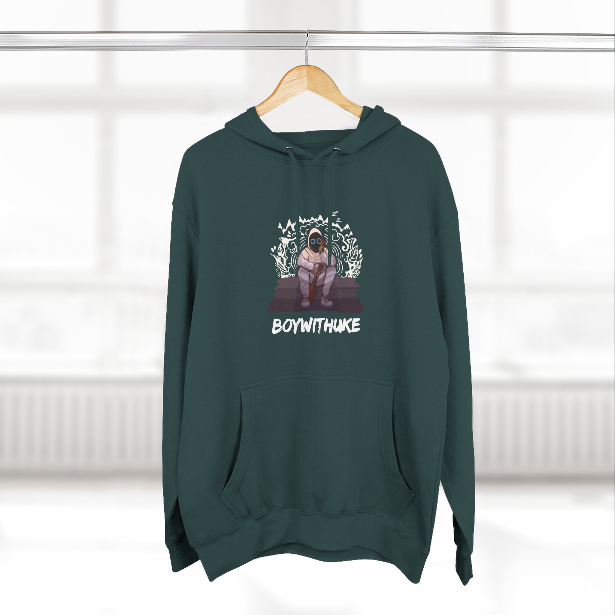 Boywithuke Three-panel Fleece Hoodie