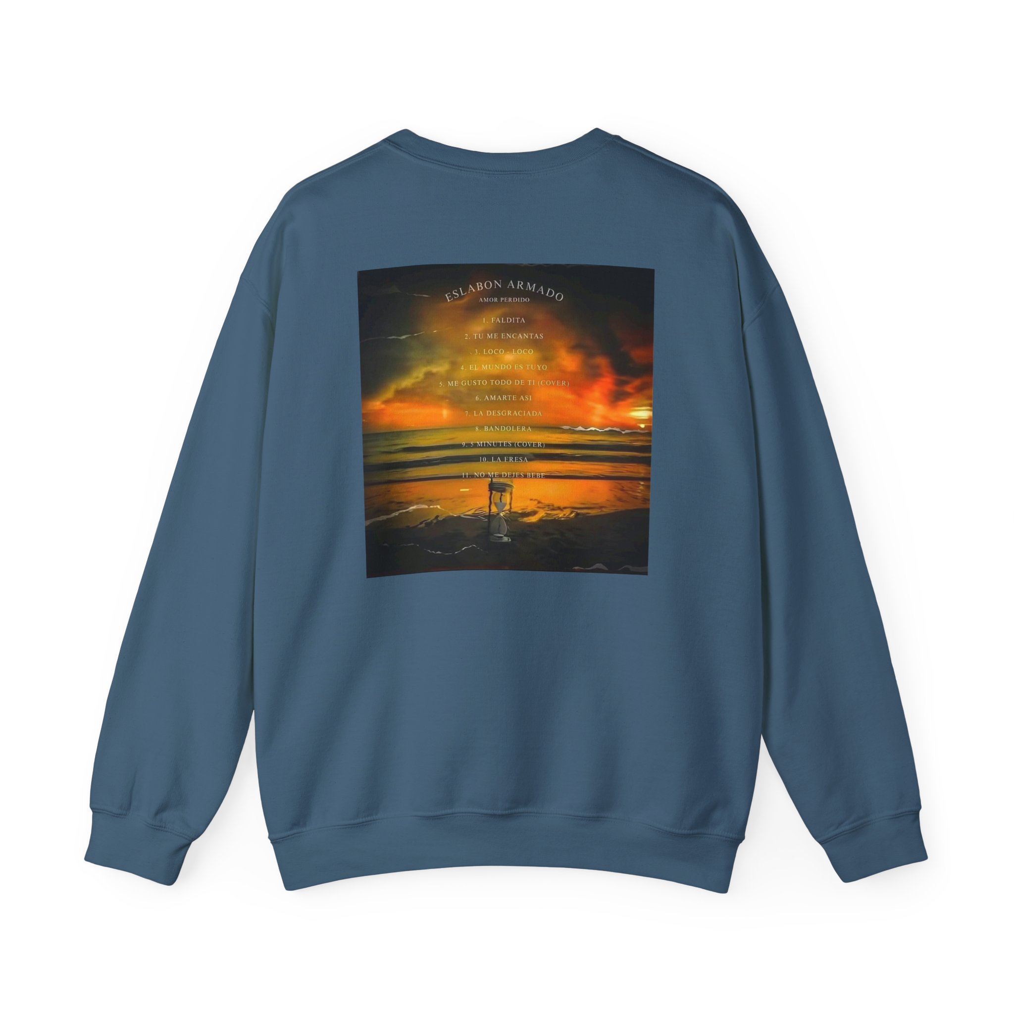 Eslabon Armado Amor Perdido Album Unisex Heavy Blendâ„¢ Crewneck Sweatshirt