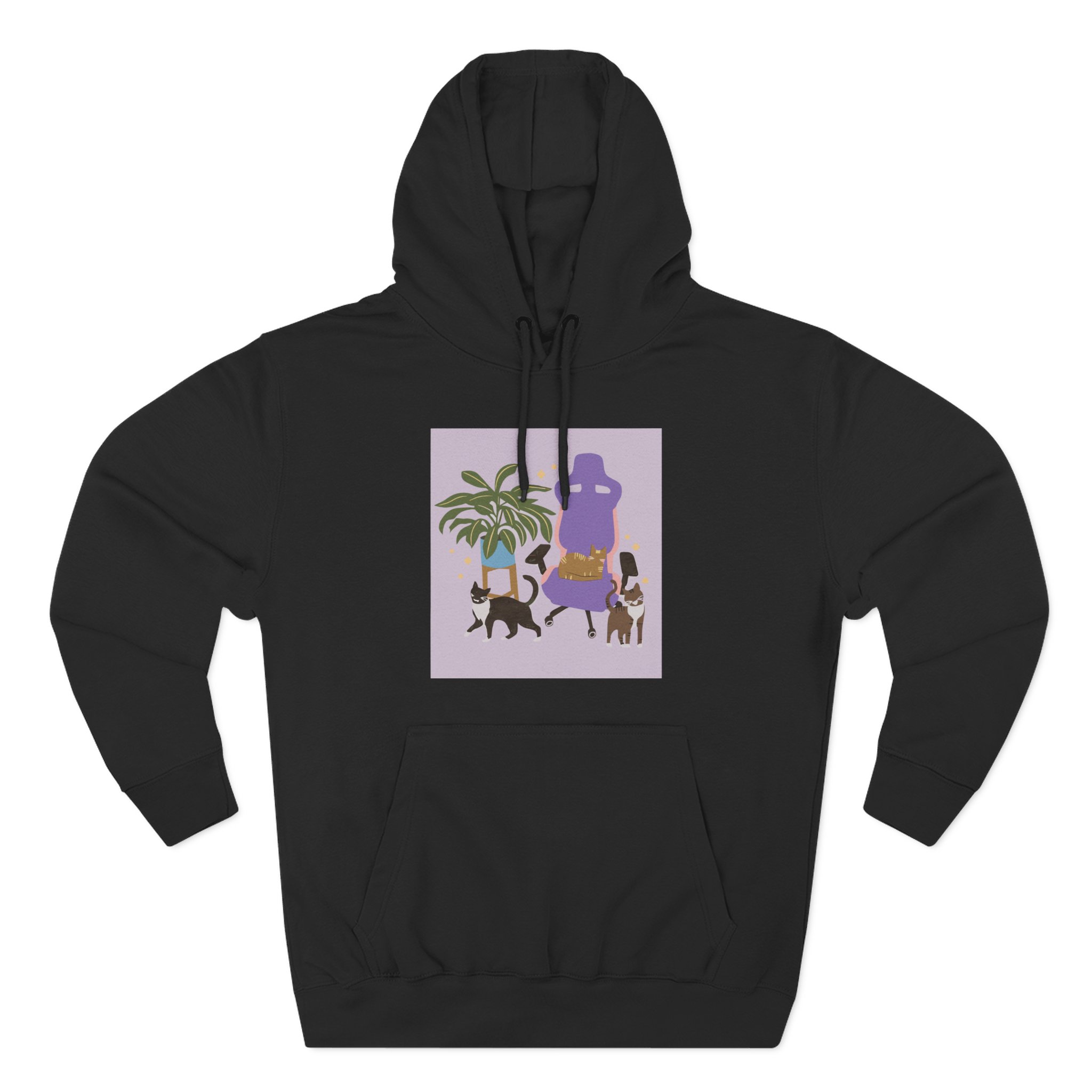 Lilsimsie Three-Panel Fleece Hoodie