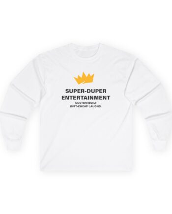 OTK Super-duper Entertainment Unisex Ultra Cotton Long Sleeve Tee