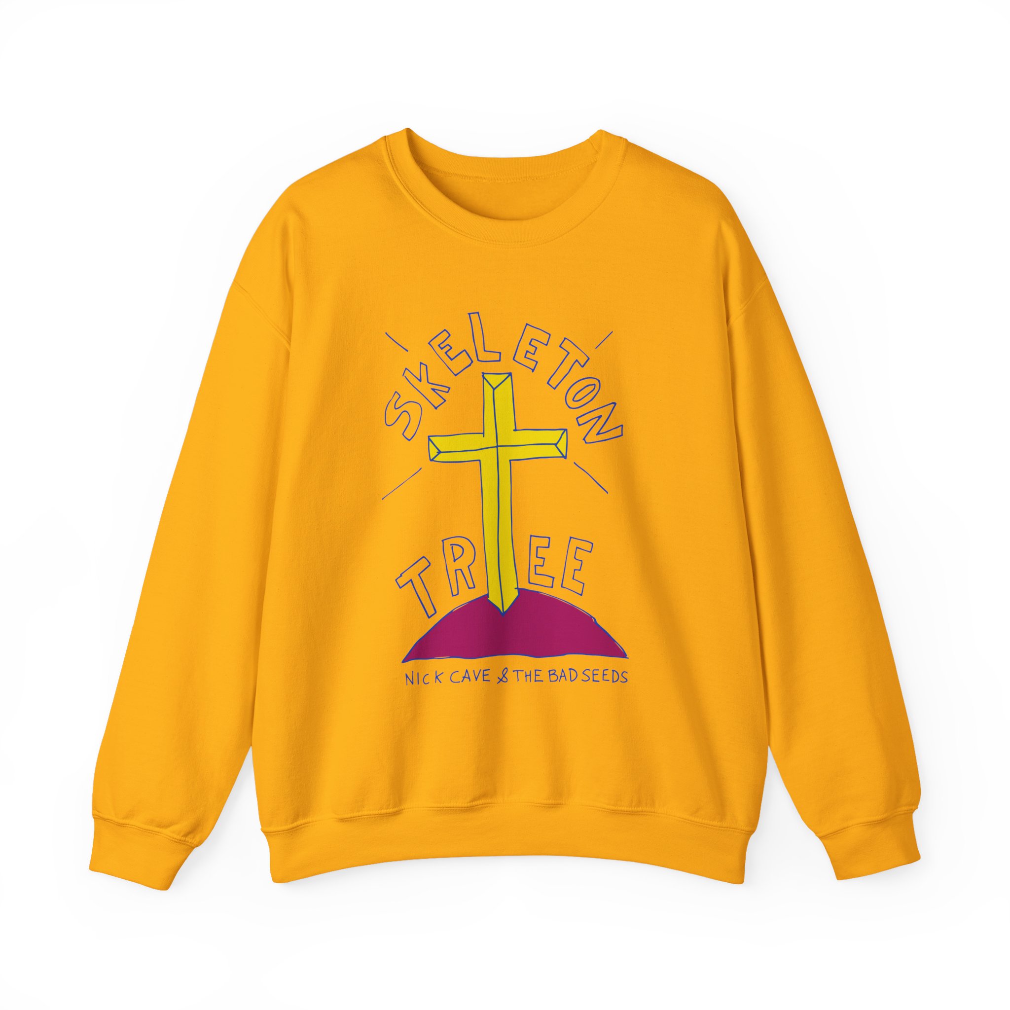 Nick Cave Skeleton Tree Unisex Heavy Blendâ„¢ Crewneck Sweatshirt
