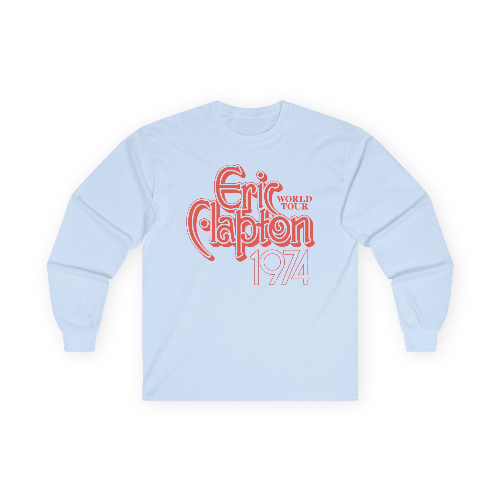 Eric Clapton World Tour 1974 Unisex Ultra Cotton Long Sleeve Tee