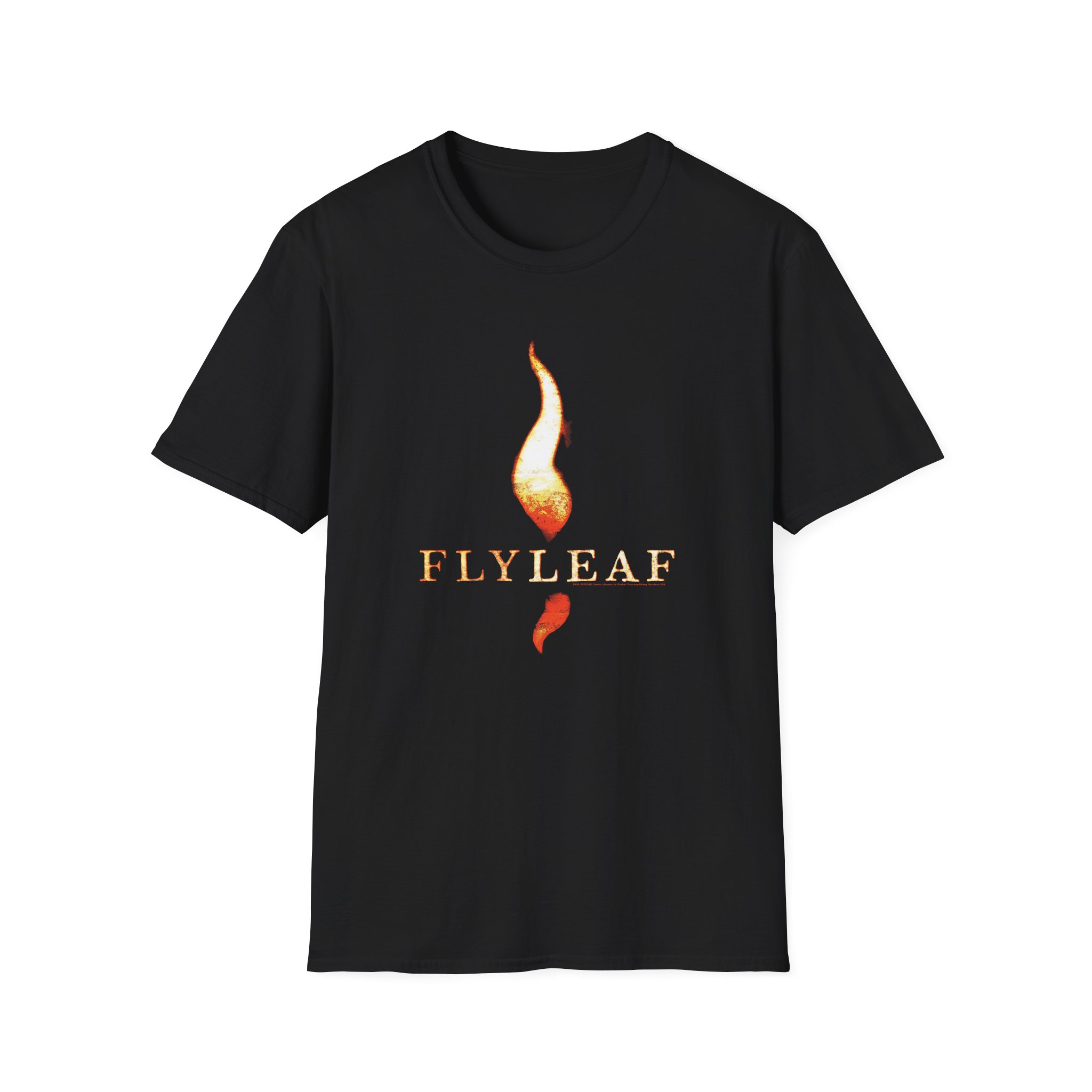 Flyleaf Flame Logo Unisex Softstyle T-Shirt