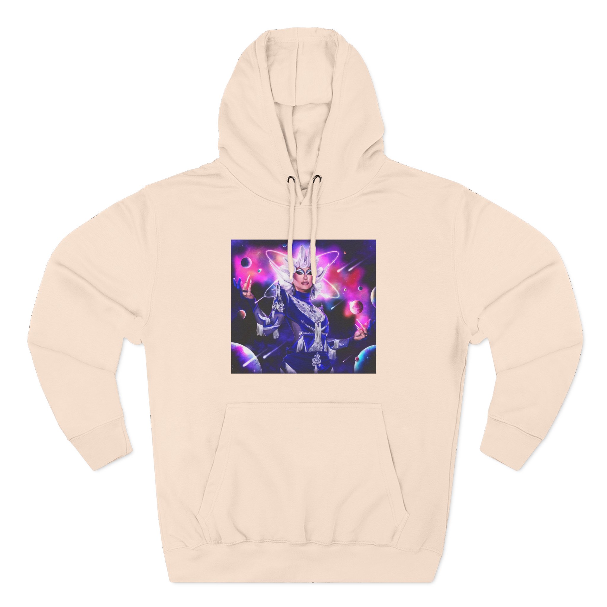 Anetra Galaxy Three-Panel Fleece Hoodie