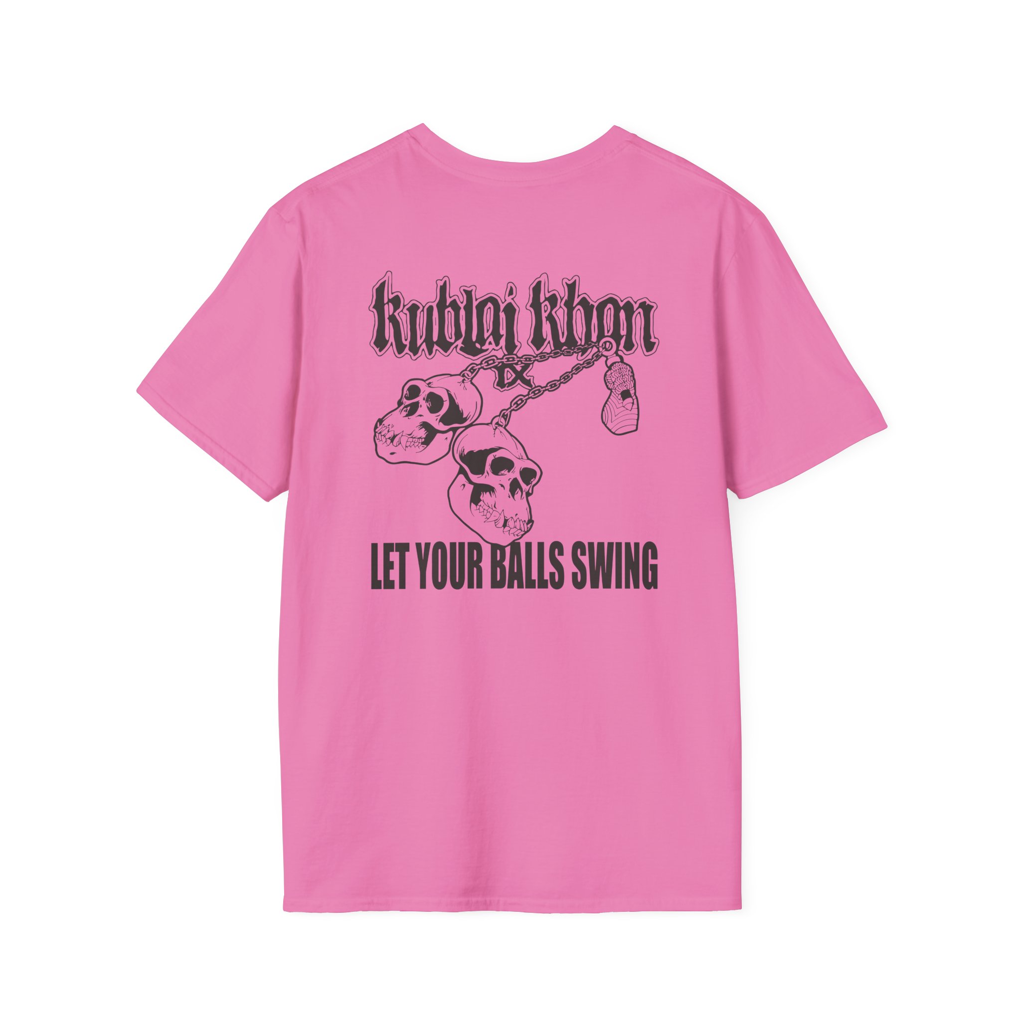 Kublai Khan - Let Your Balls Swing Unisex Softstyle T-Shirt