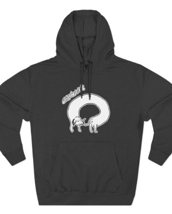 Crywank Three-Panel Fleece Hoodie