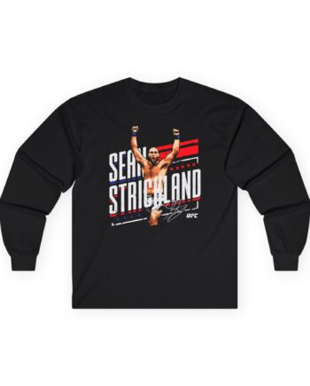 Sean Strickland Stars & Stripes Unisex Ultra Cotton Long Sleeve Tee