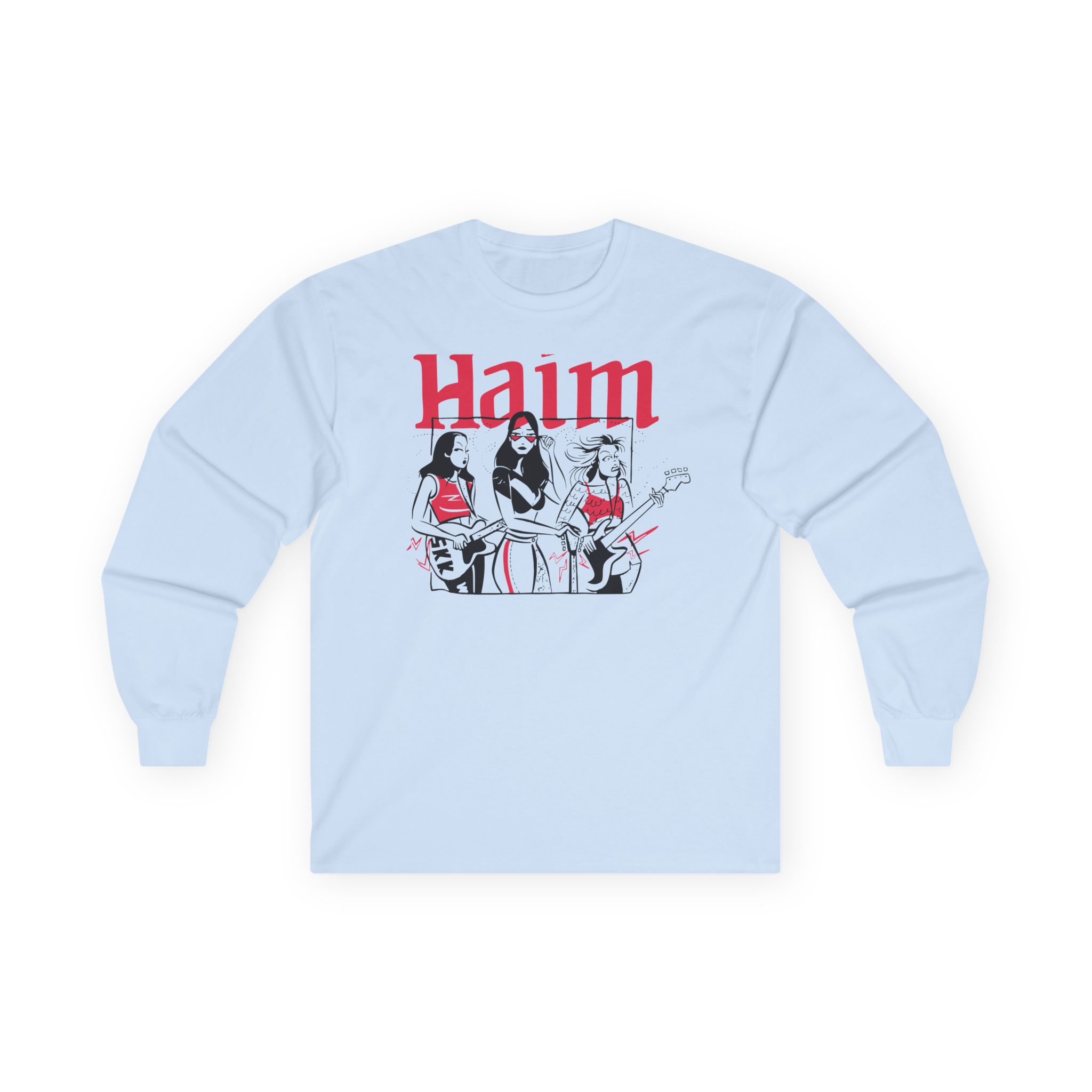 Haim Unisex Ultra Cotton Long Sleeve Tee