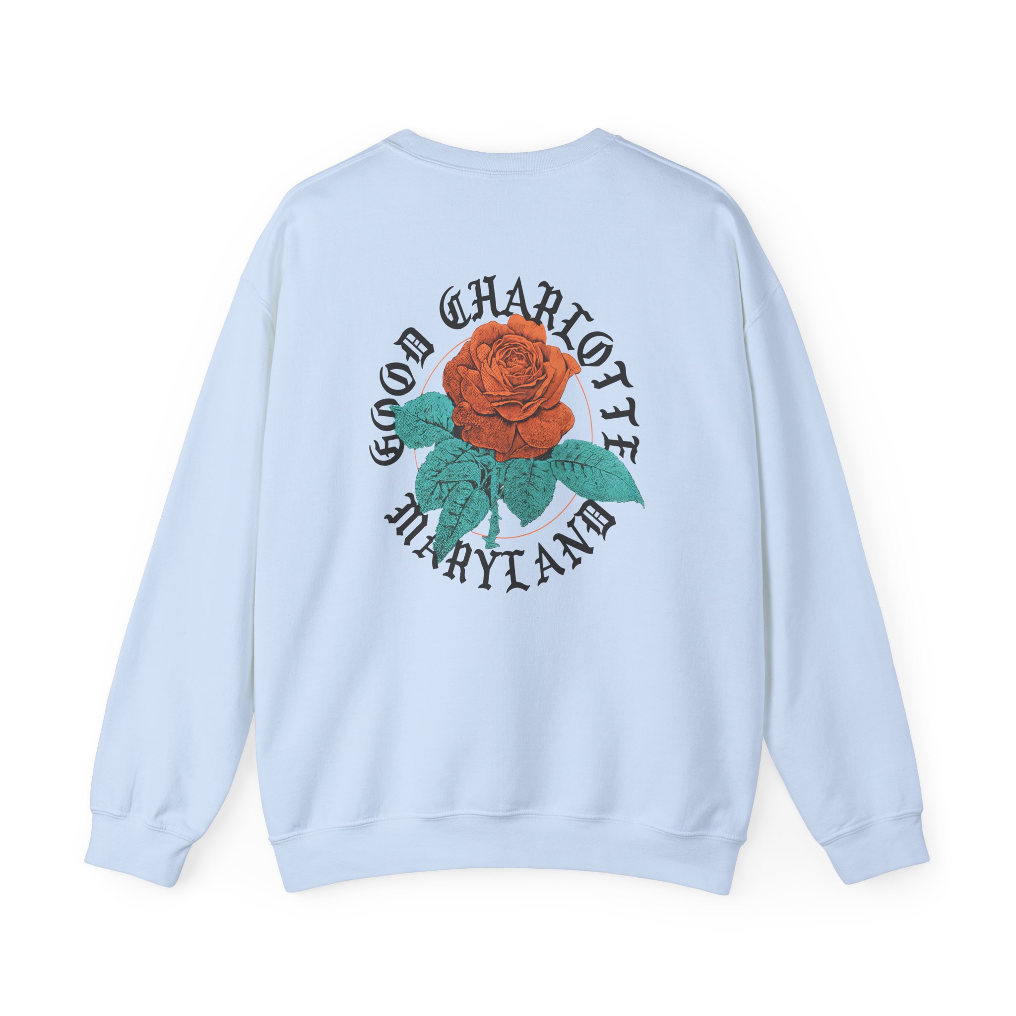 Good Charlotte Rose Maryland Unisex Heavy Blendâ„¢ Crewneck Sweatshirt