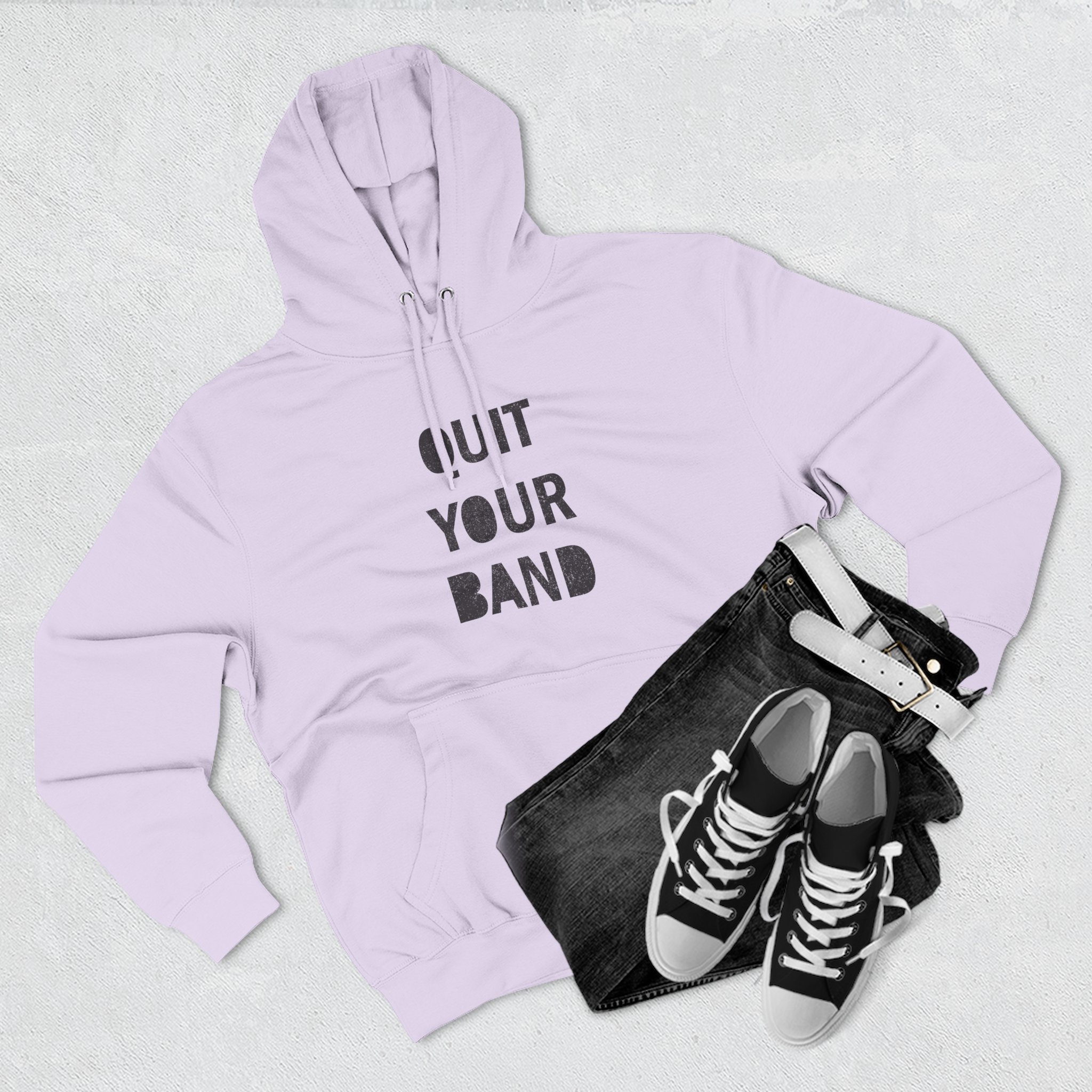 At the Gates Quit Your Band Three-panel Fleece Hoodie
