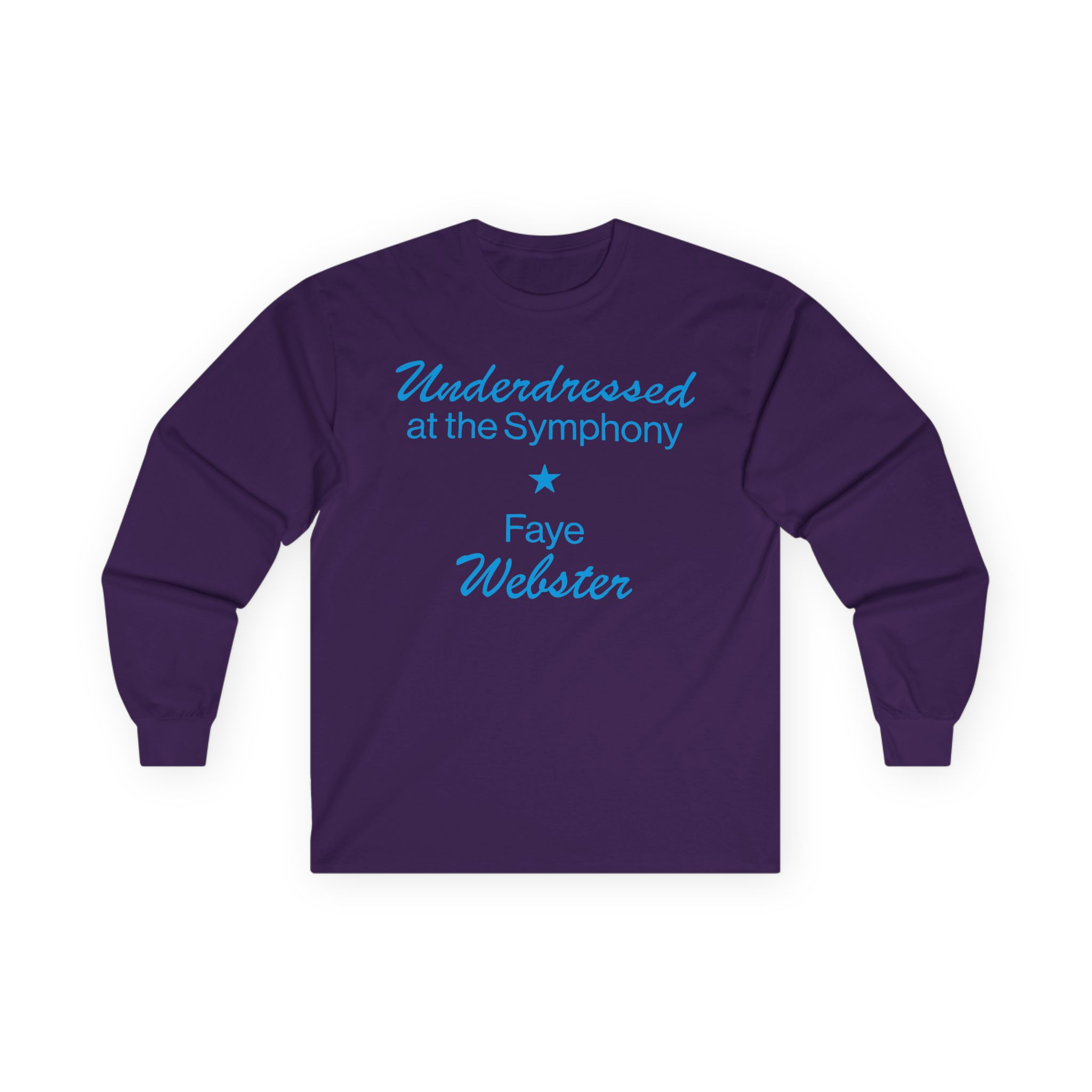 Faye Webster Underdressed at the Symphony 2024 Tour Unisex Ultra Cotton Long Sleeve Tee