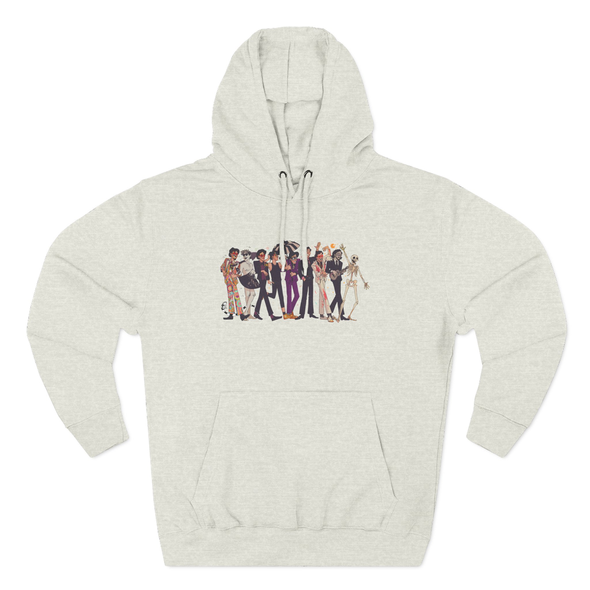 Will Wood Death of the Author Three-Panel Fleece Hoodie