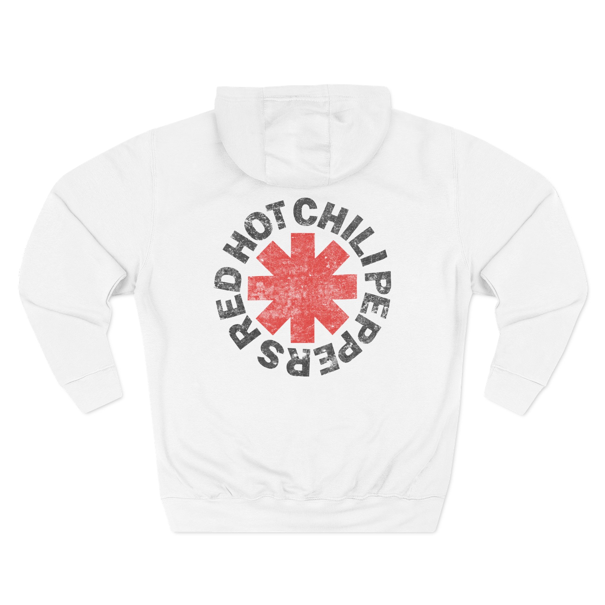Red Hot Chili Peppers Logo Three-Panel Fleece Hoodie