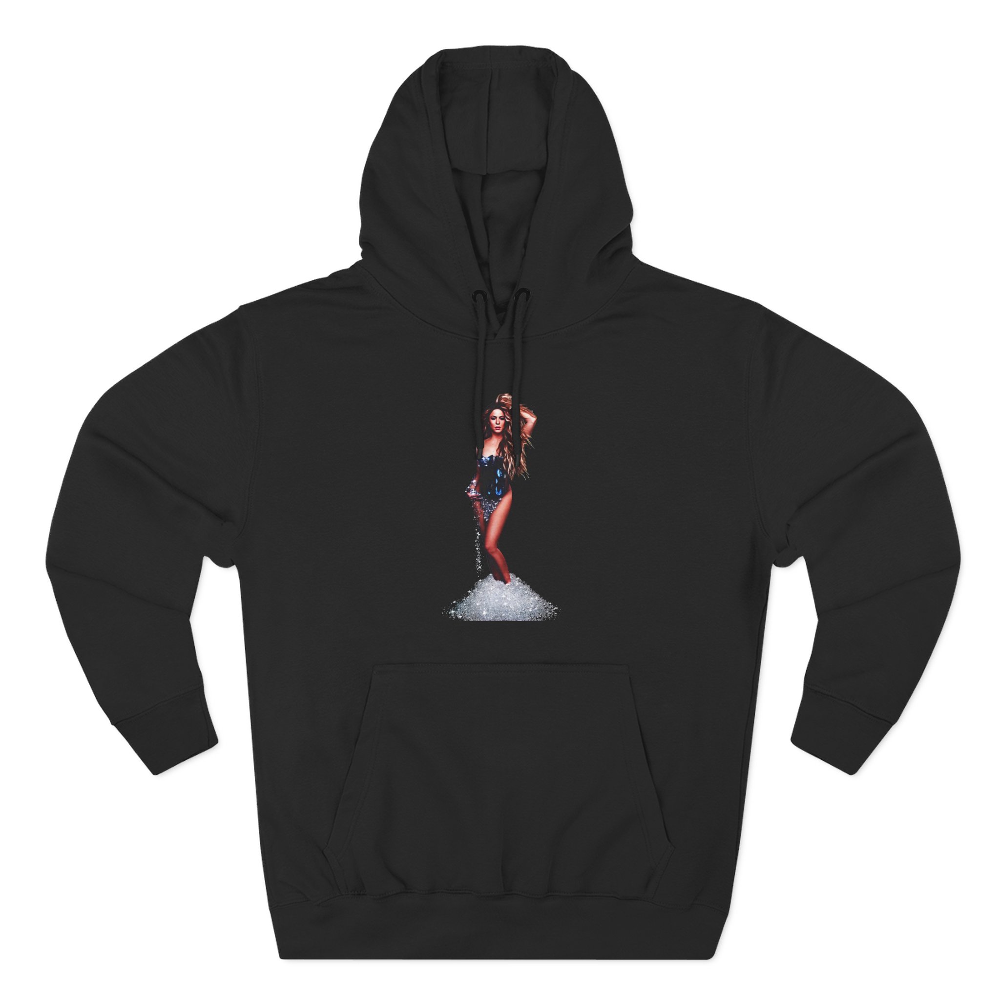 Shakira Diamonds Three-Panel Fleece Hoodie