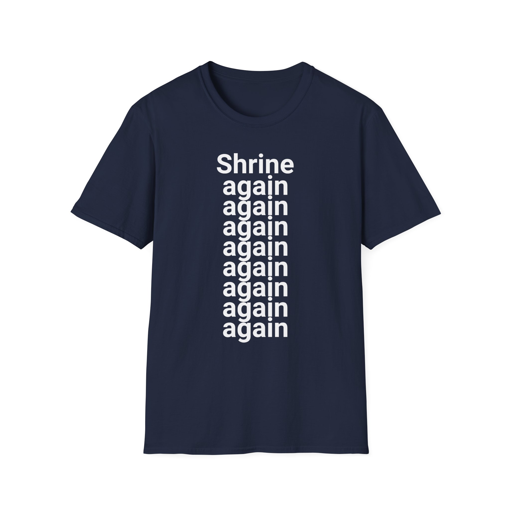 Fred Again Shrine Again Unisex Softstyle T-Shirt