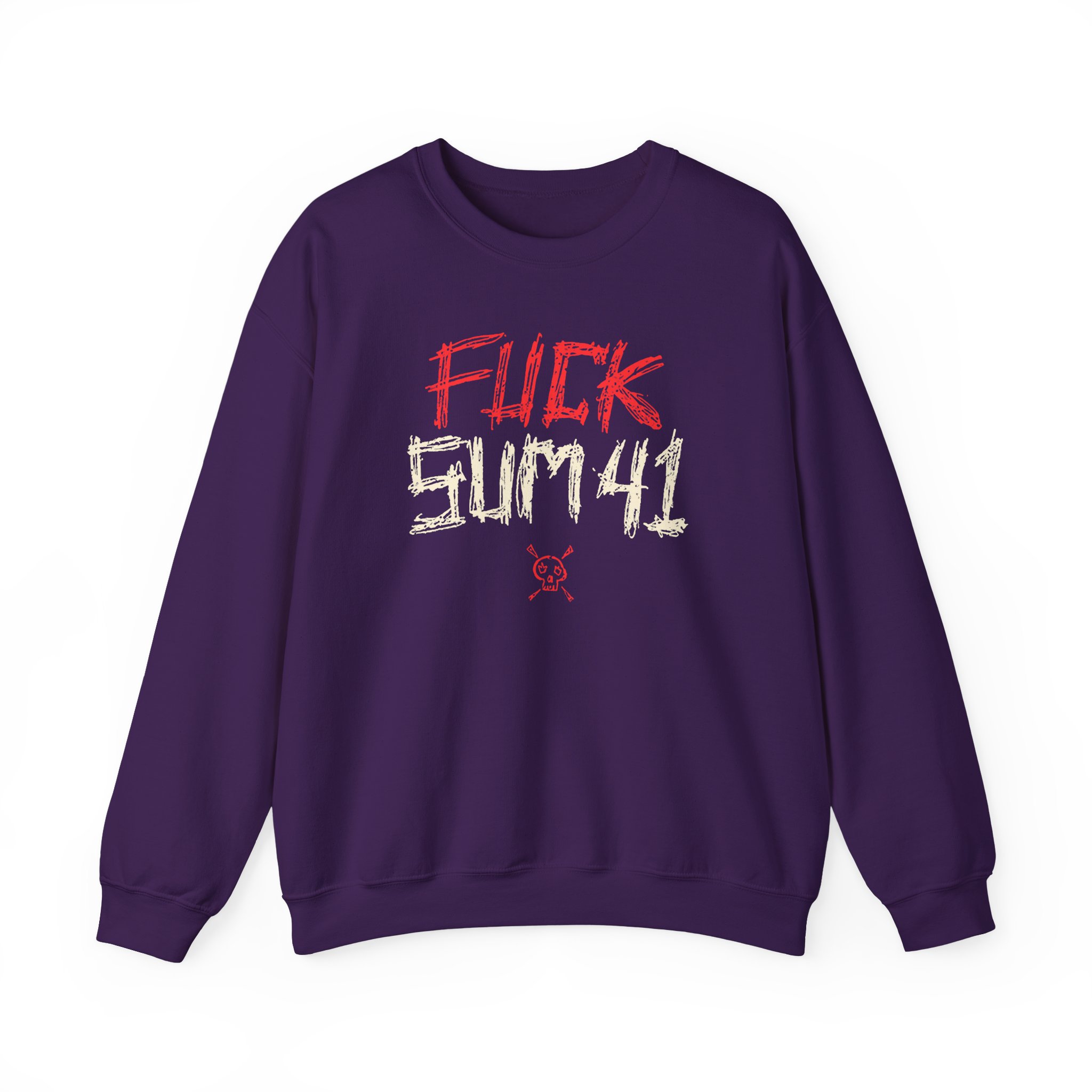 Sum 41 F**k Tour Unisex Heavy Blendâ„¢ Crewneck Sweatshirt
