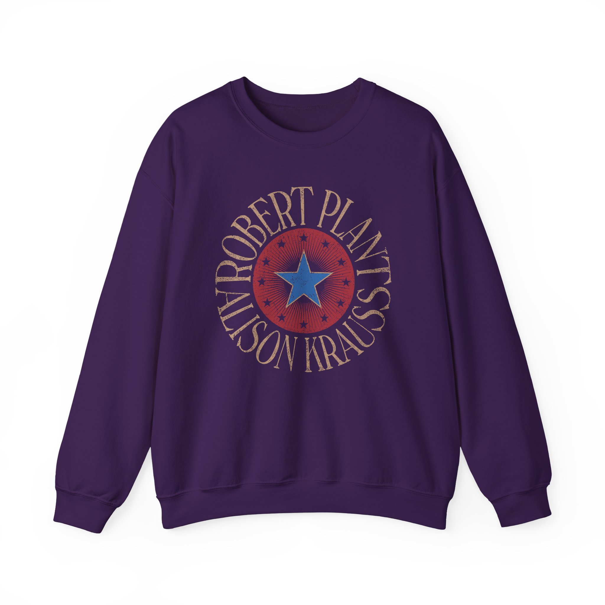 Robert Plant Star Unisex Heavy Blendâ„¢ Crewneck Sweatshirt