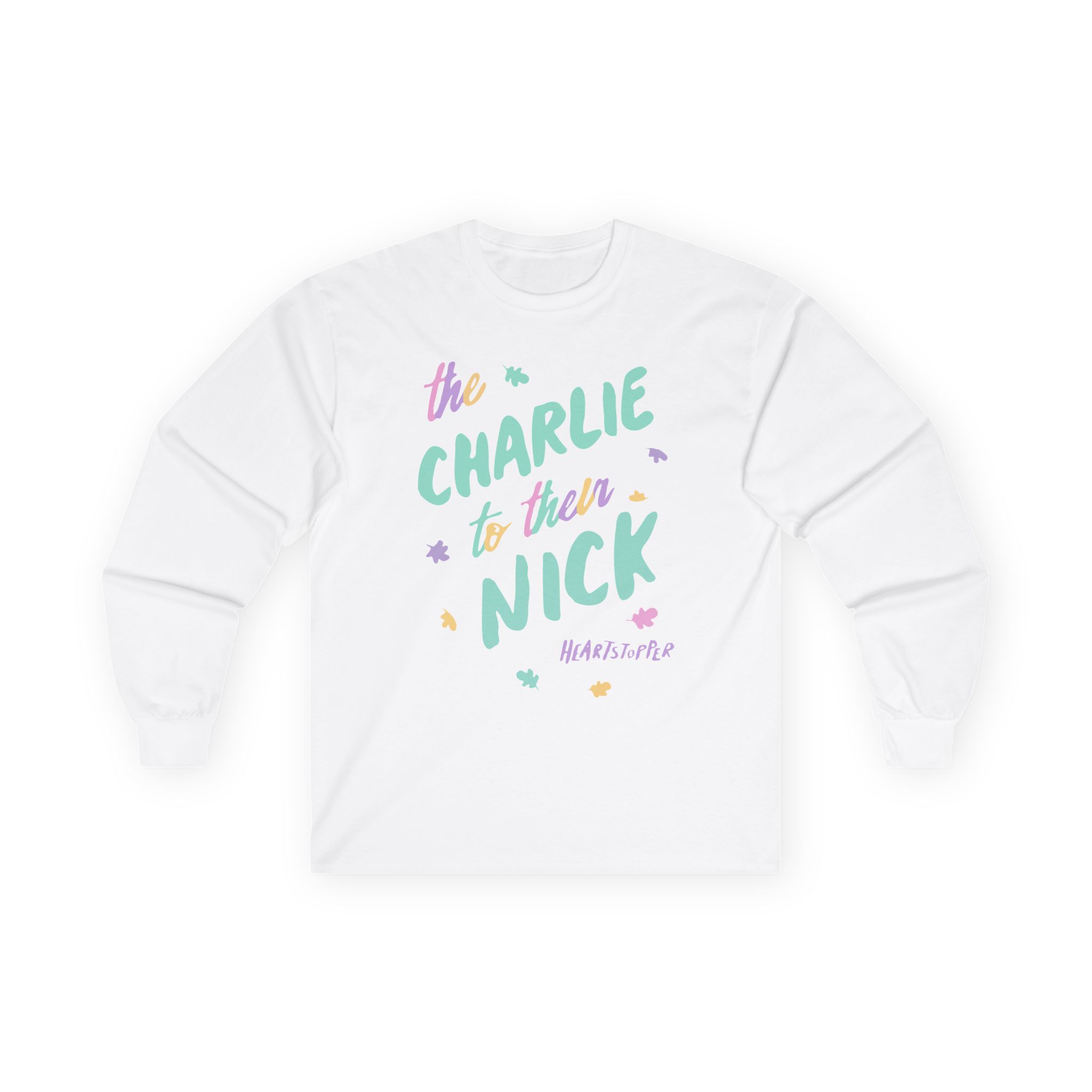 Heartstopper Charlie to Nick Pride Unisex Ultra Cotton Long Sleeve Tee