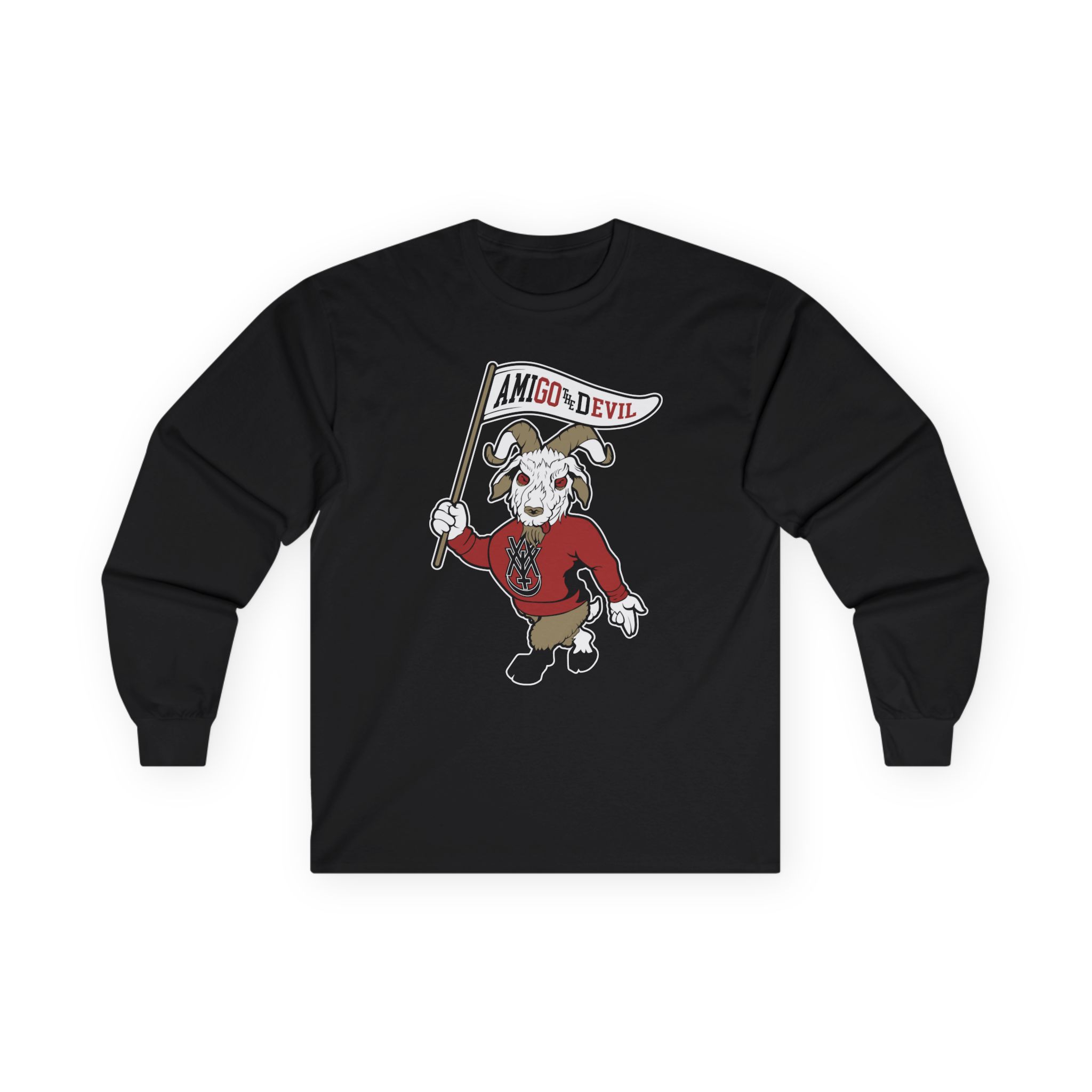 Amigo The Devil Go Evil Mascot Unisex Ultra Cotton Long Sleeve Tee