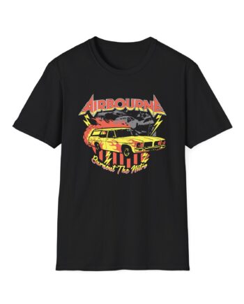 Airbourne Burnout the Nitro Unisex Softstyle T-Shirt