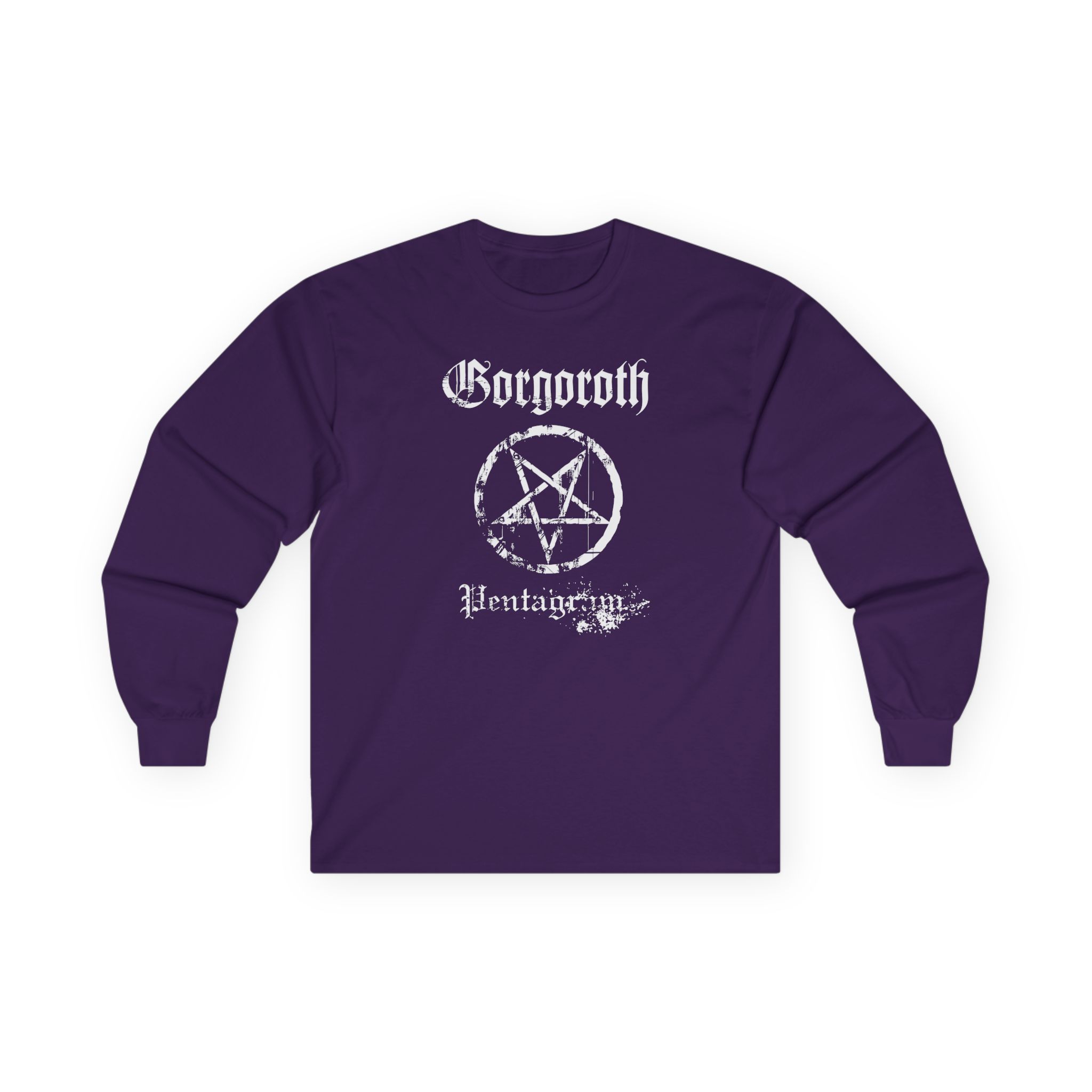 Gorgoroth Pentagram Unisex Ultra Cotton Long Sleeve Tee