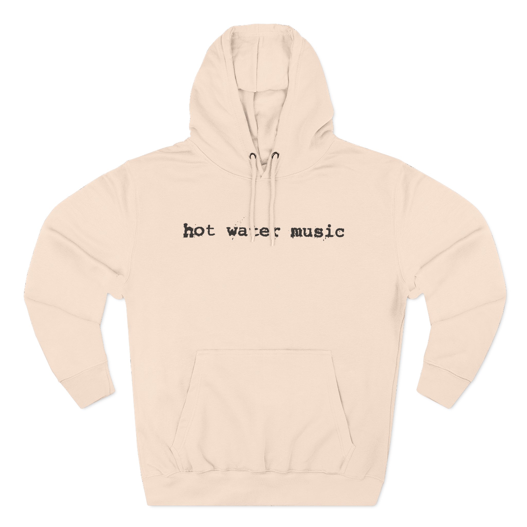 Hot Water Music Three-Panel Fleece Hoodie