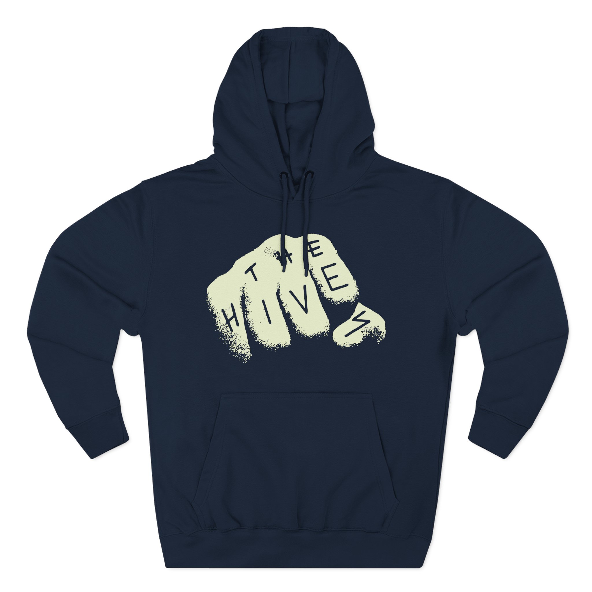 The Hives Fist Three-Panel Fleece Hoodie