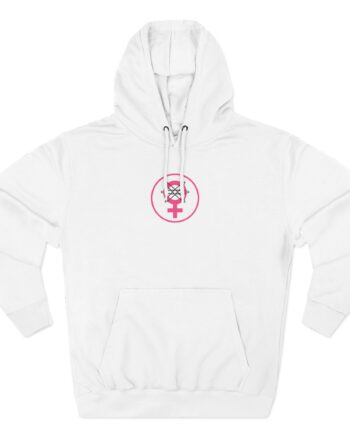 Samantha Eve Three-Panel Fleece Hoodie